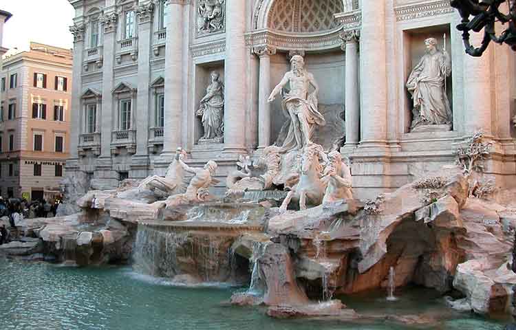 trevi fontain rome tour